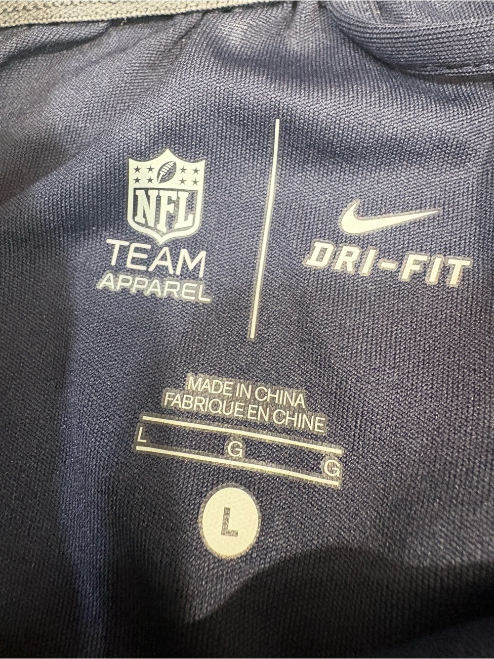 NWT Men’s Nike Chicago Bears Dri-FIT Shorts Navy - Picture 6 of 16